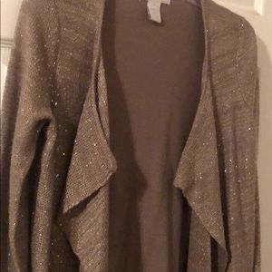 Shiny Sequined Sweater Cardigan 🪩